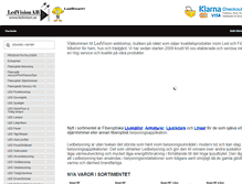 Tablet Screenshot of ledvision.se